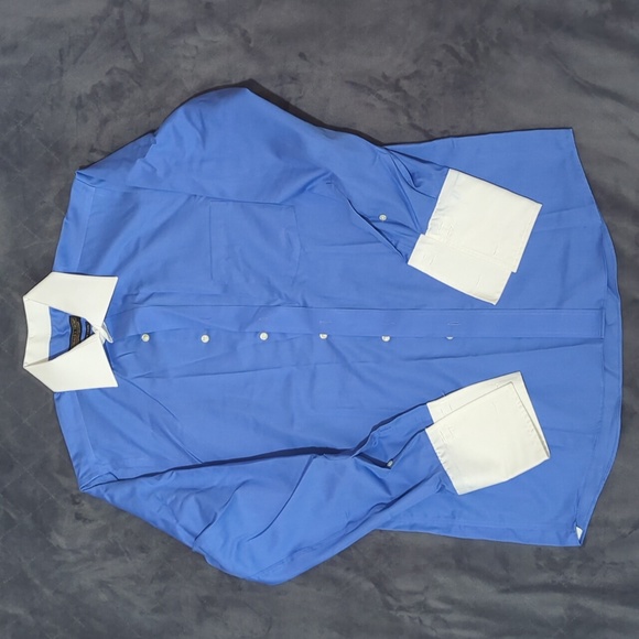 NWOT Donald J Trump signature Collection French Cuff Dress Shirt, Size 15-32/33 - Picture 2 of 4